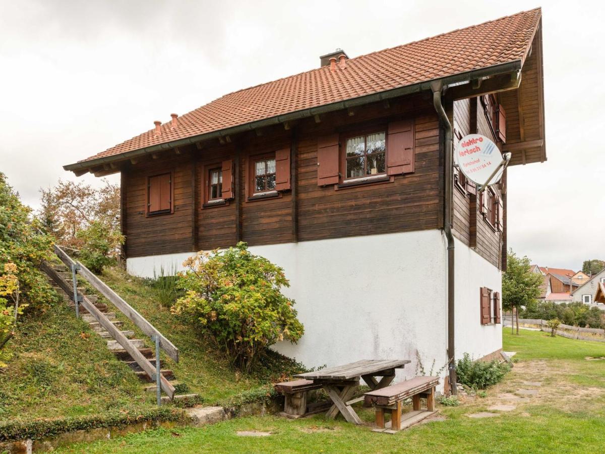 Chalet In Hinterrod Thuringia With Sauna Eisfeld Bagian luar foto