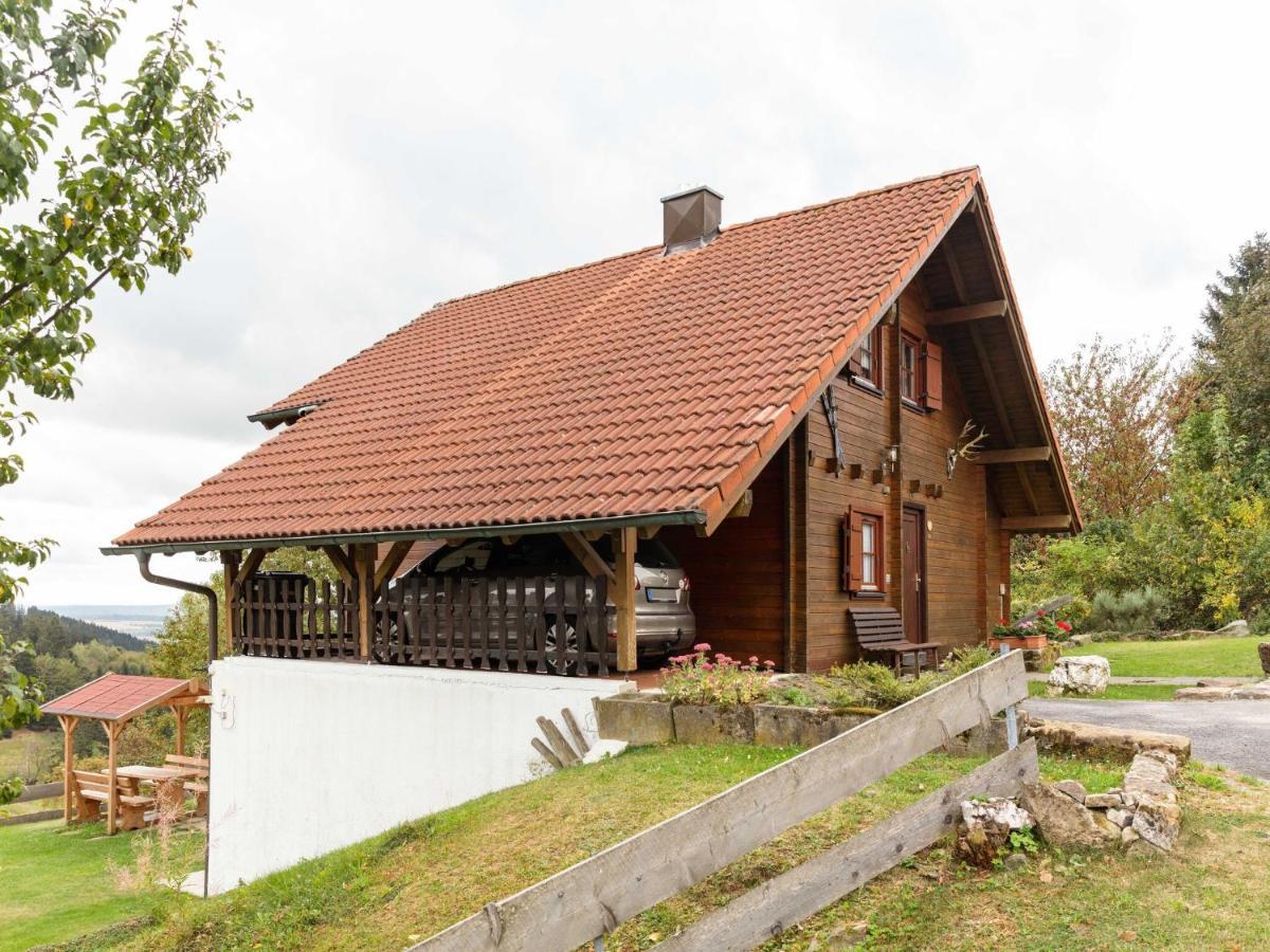 Chalet In Hinterrod Thuringia With Sauna Eisfeld Bagian luar foto