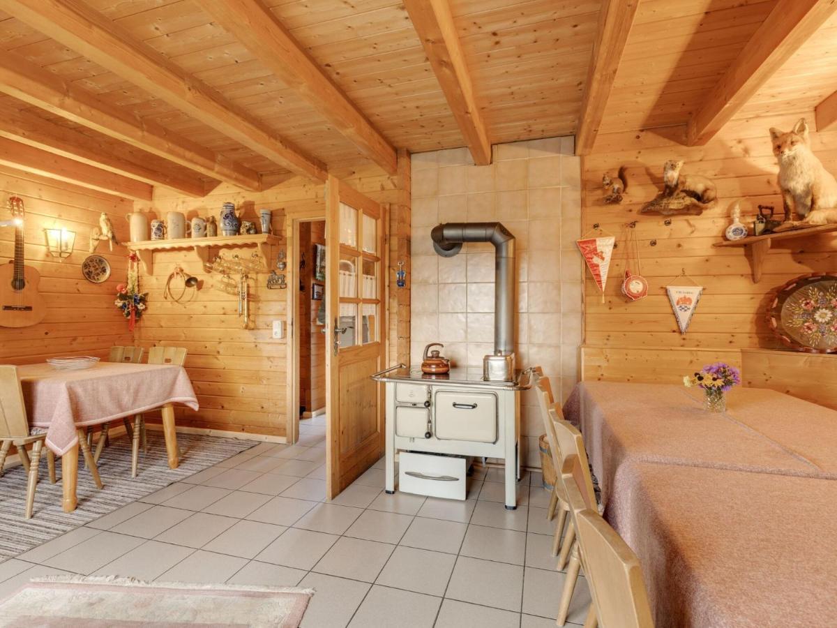 Chalet In Hinterrod Thuringia With Sauna Eisfeld Bagian luar foto
