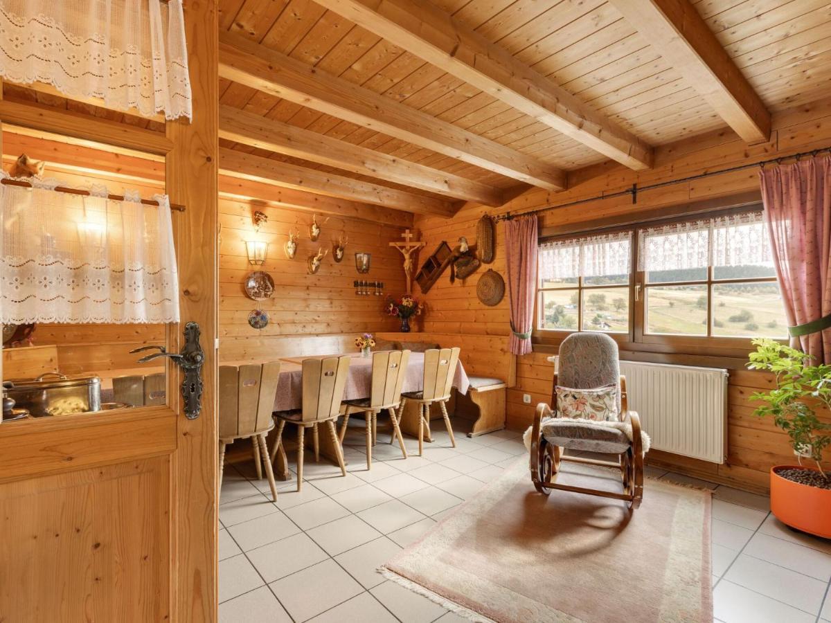 Chalet In Hinterrod Thuringia With Sauna Eisfeld Bagian luar foto